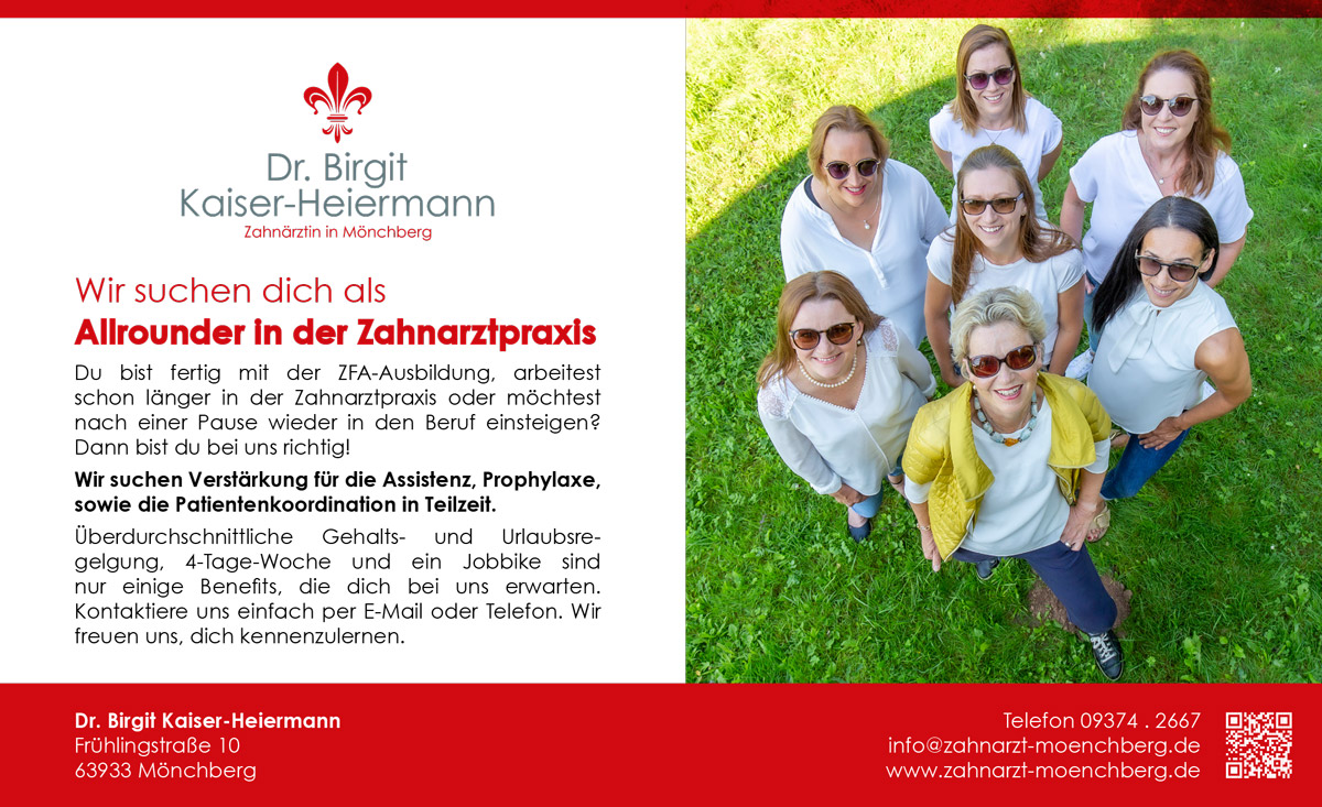Verstärkung gesucht!